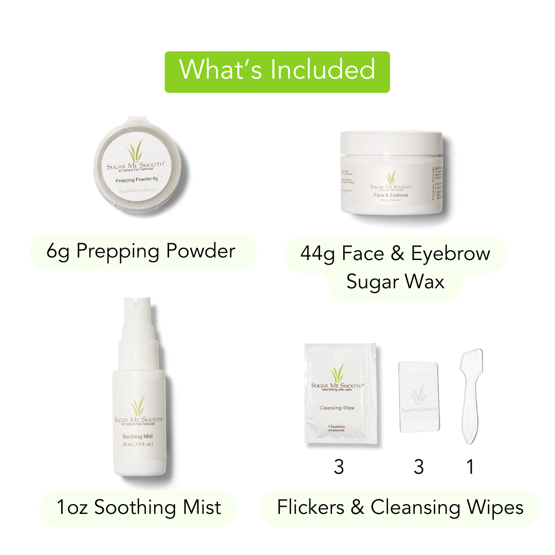 Face & Eyebrow Hair Removal Kit
