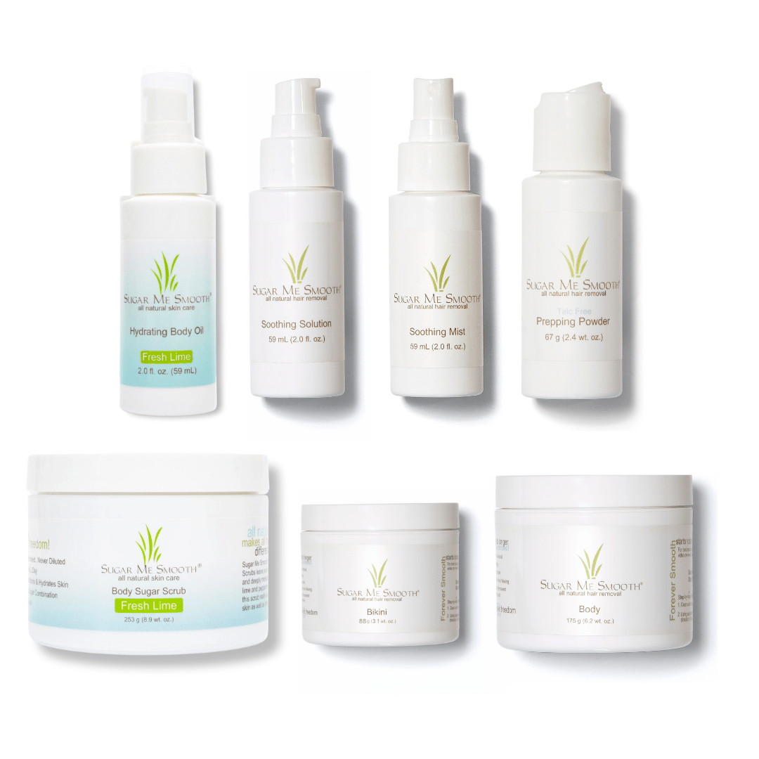 Deluxe Hair Removal & Smooth Skin Regimen (Exfoliate + Hydrate)