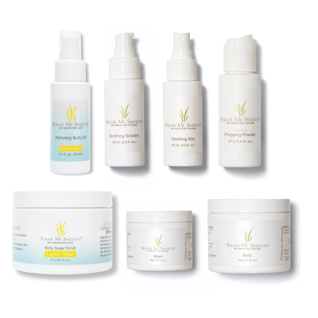 Deluxe Hair Removal & Smooth Skin Regimen (Exfoliate + Hydrate)
