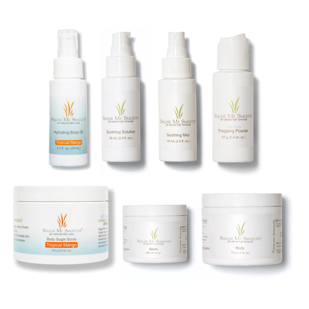 Deluxe Hair Removal & Smooth Skin Regimen (Exfoliate + Hydrate)