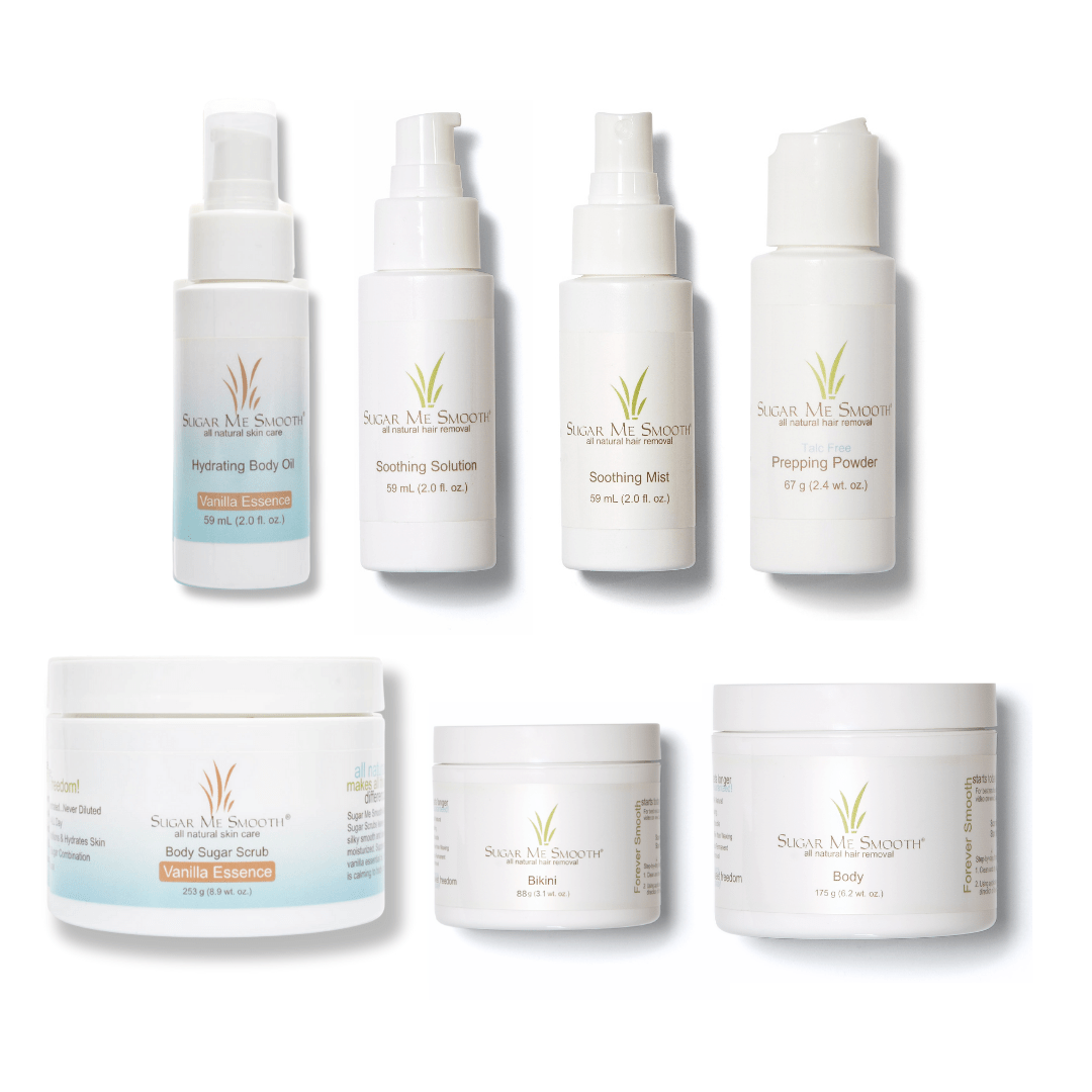 Deluxe Hair Removal & Smooth Skin Regimen (Exfoliate + Hydrate)