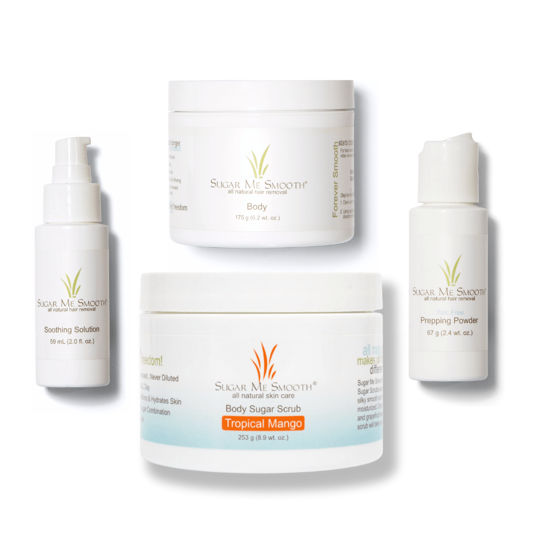Intro Hair Removal & Smooth Skin Regimen (Exfoliate)