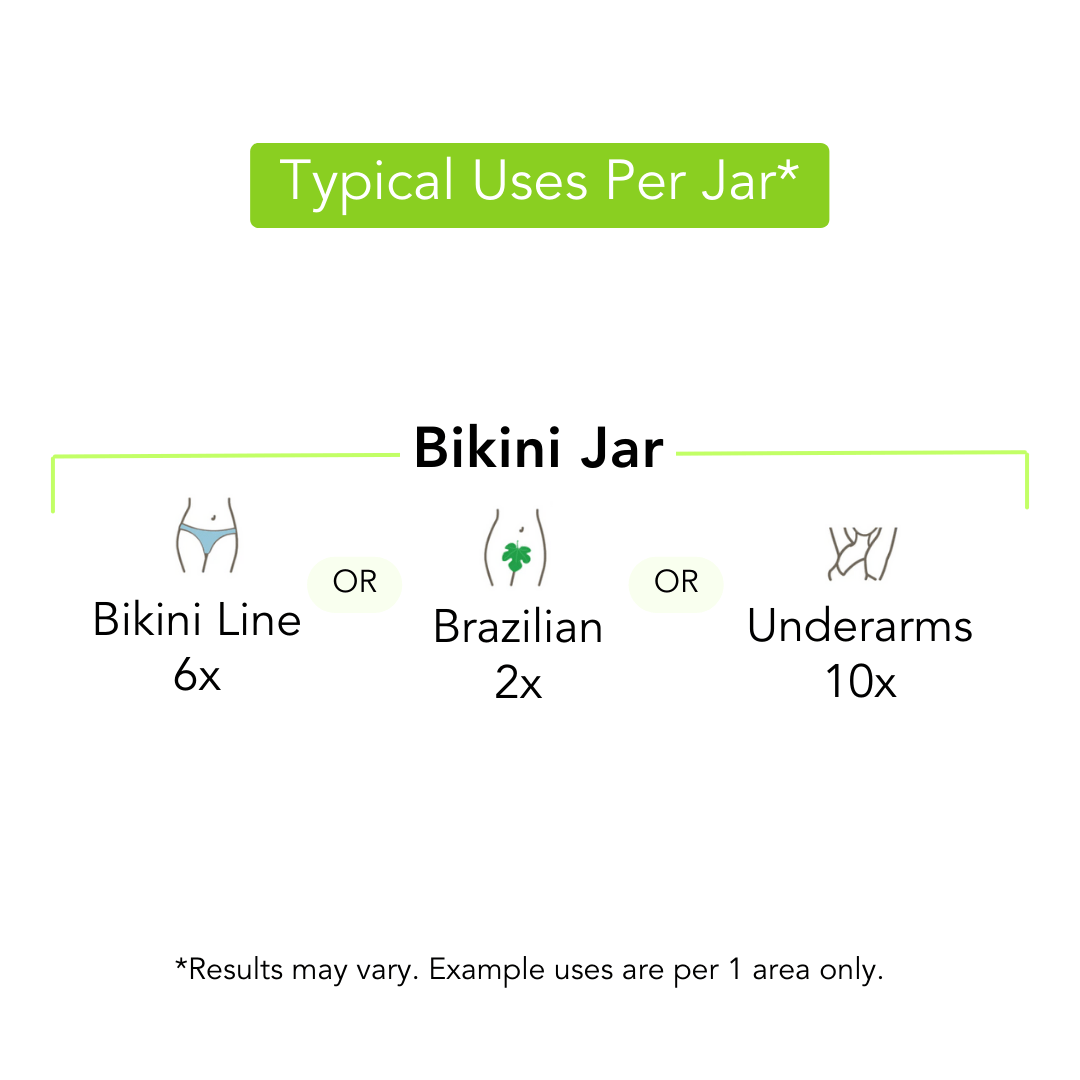 Bikini Hair Removal Jar