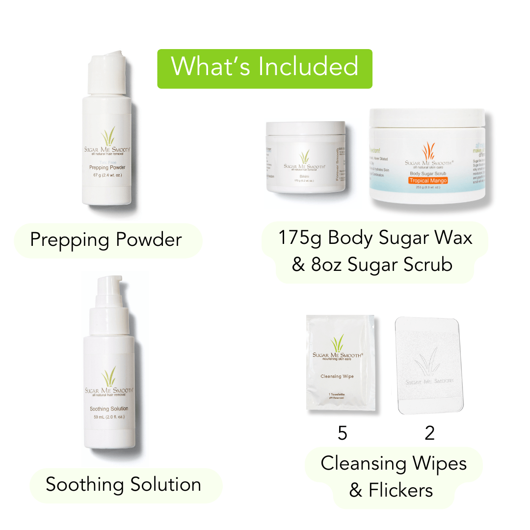 Intro Hair Removal & Smooth Skin Regimen (Exfoliate)