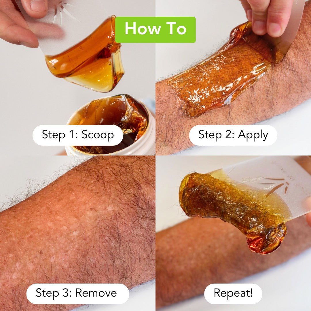 How To use: Scoop, apply, remove and repeat.