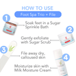 Foot Spa Trio + File