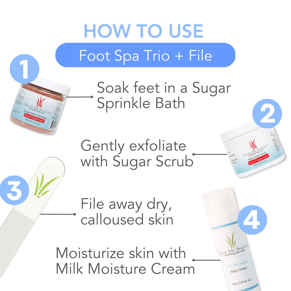 Foot Spa Trio + File