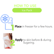 Sugaring Ice Pack